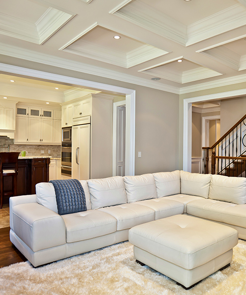 residential property interiors after wall and ceiling painting cincinnati oh